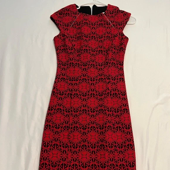Dresses | Red Dress Joseph Ribkoff | Poshmark